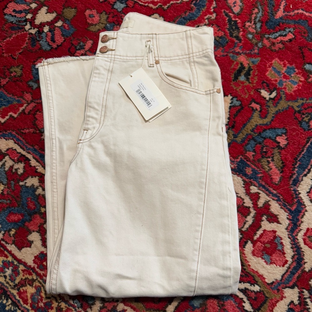 ULLA JOHNSON THEA JEAN SIZE 31 COWRIE WASH